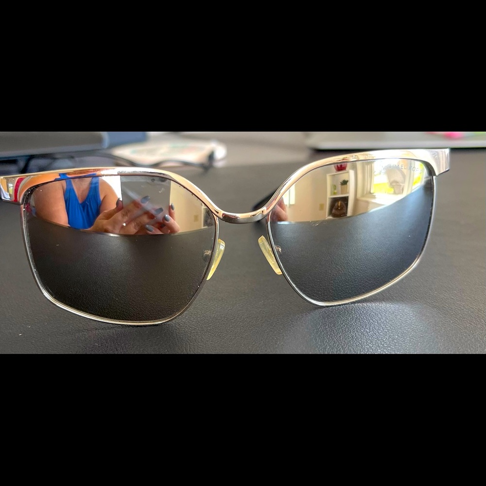 Mirrored Silver Micheal Kors sunglasses